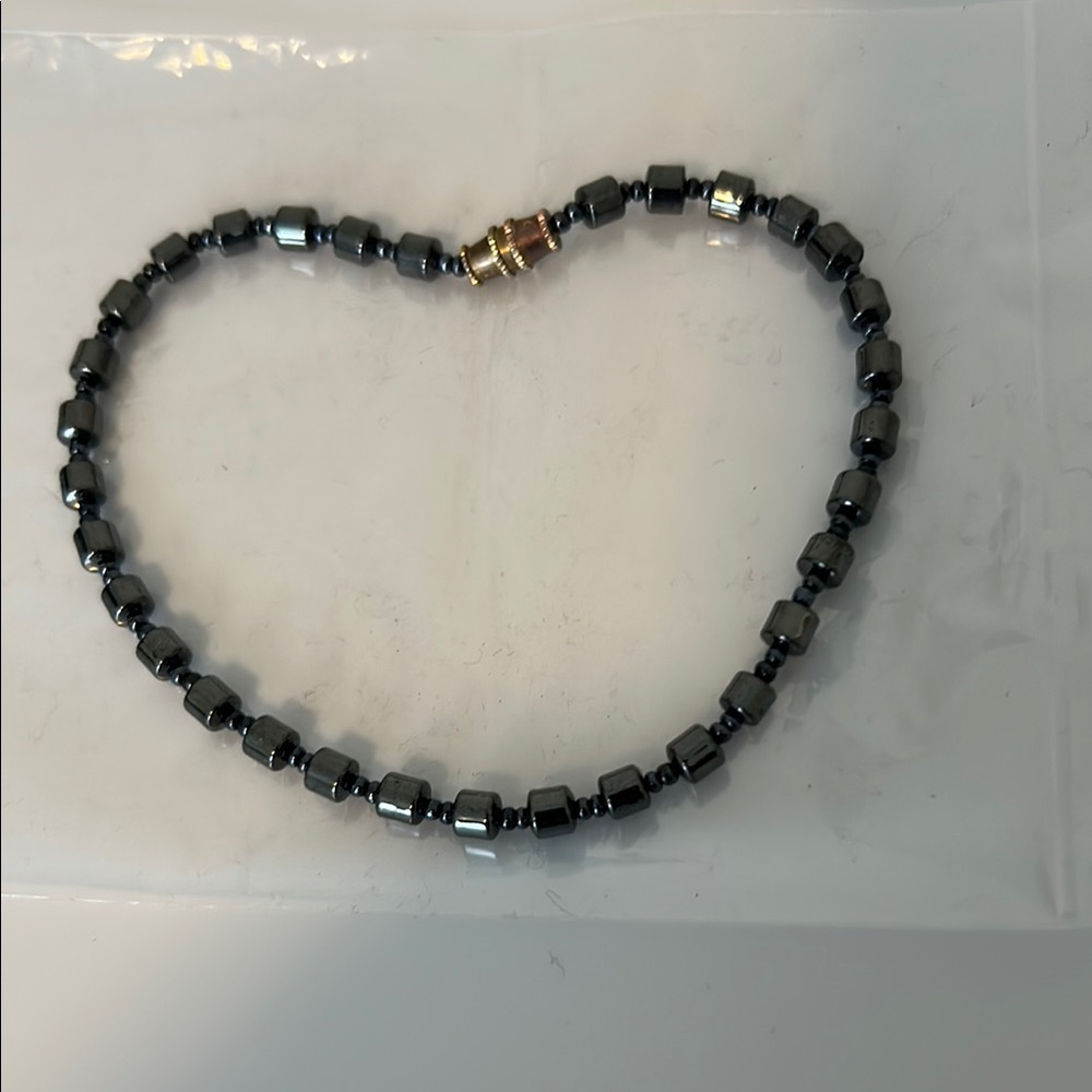 Metallic Beaded Bracelet